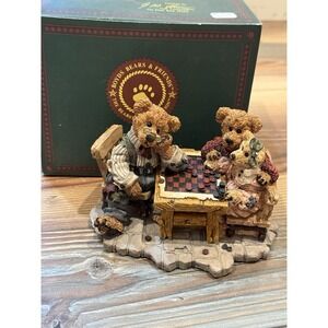 1993 Boyds Bears & Friends Grenville w/Matthew & Bailey Sunday Afternoon #2281